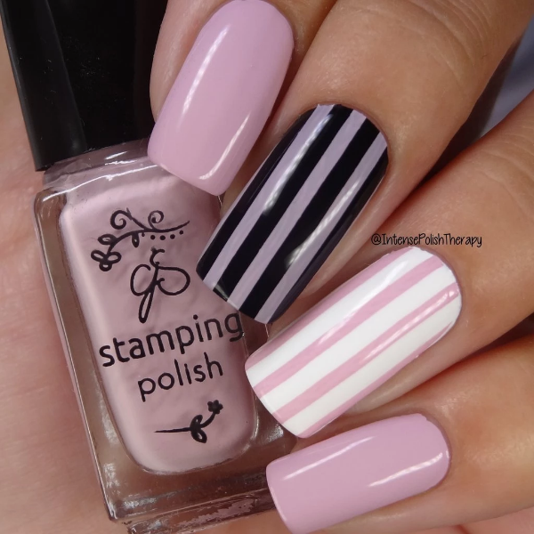 #079 Vintage Blush | Clear Jelly Stamping Polish