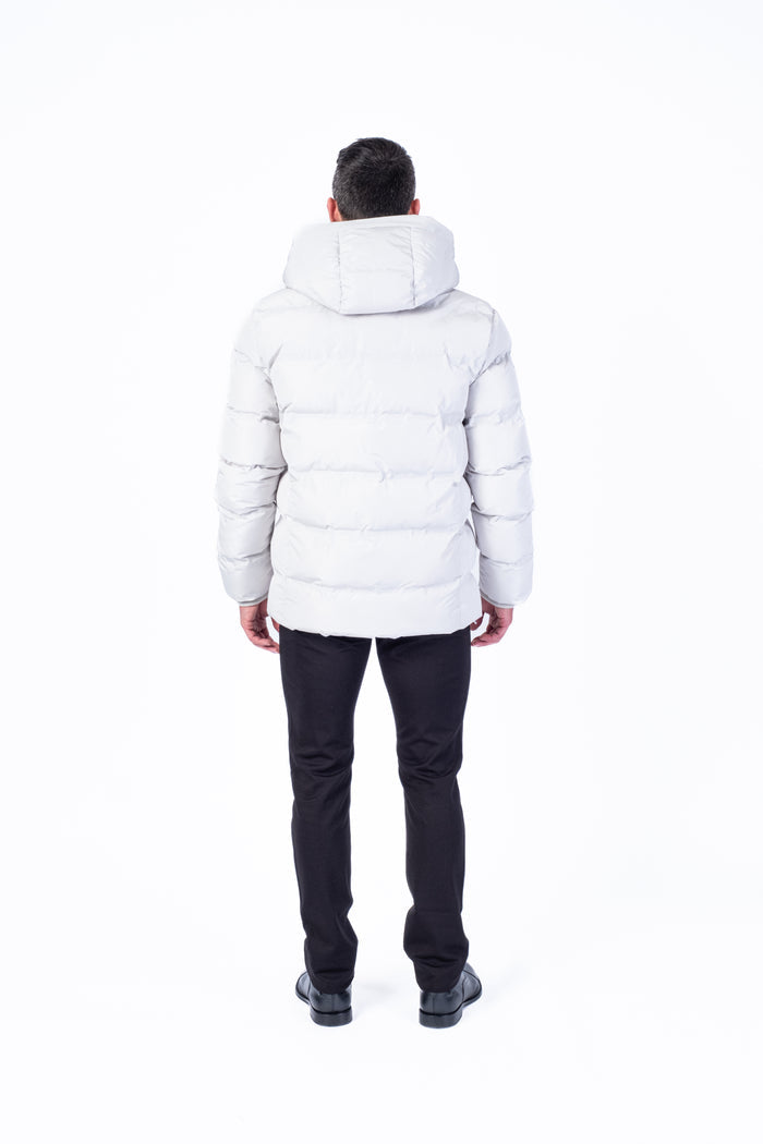 "ANTONIE" Mid-Weight Heat Sealed Puffer - Stone