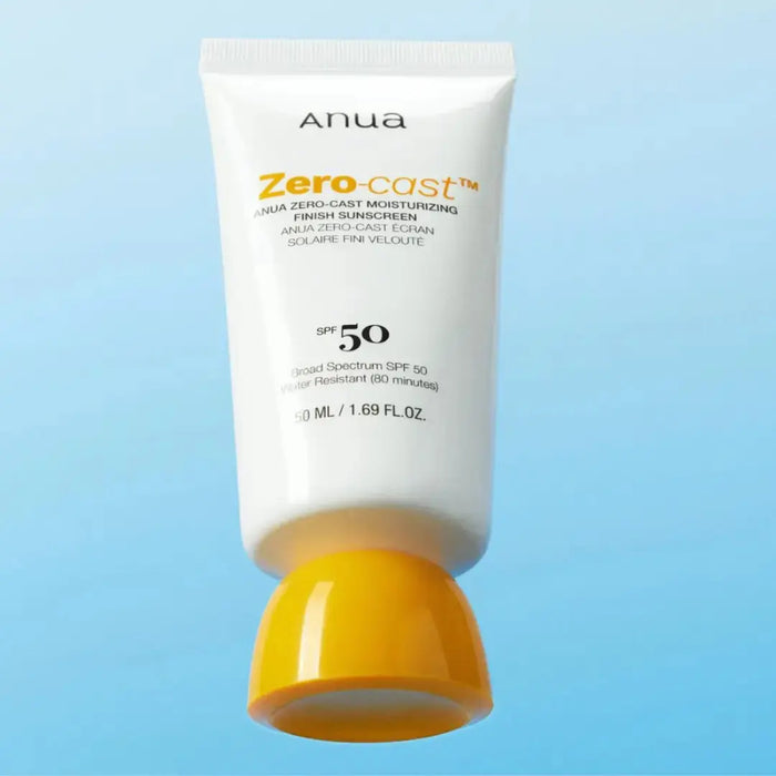 ANUA Zero-Cast Moisturizing Finish Sunscreen 50 ml - DOKAN