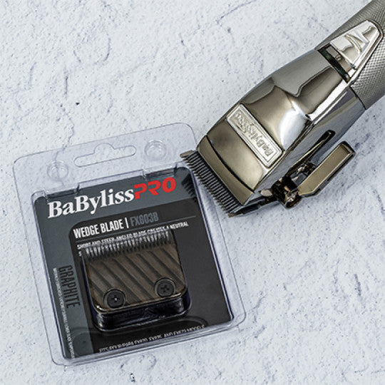 BaBylissPRO Hair Clipper Black Graphite Wedge Blade FX803B