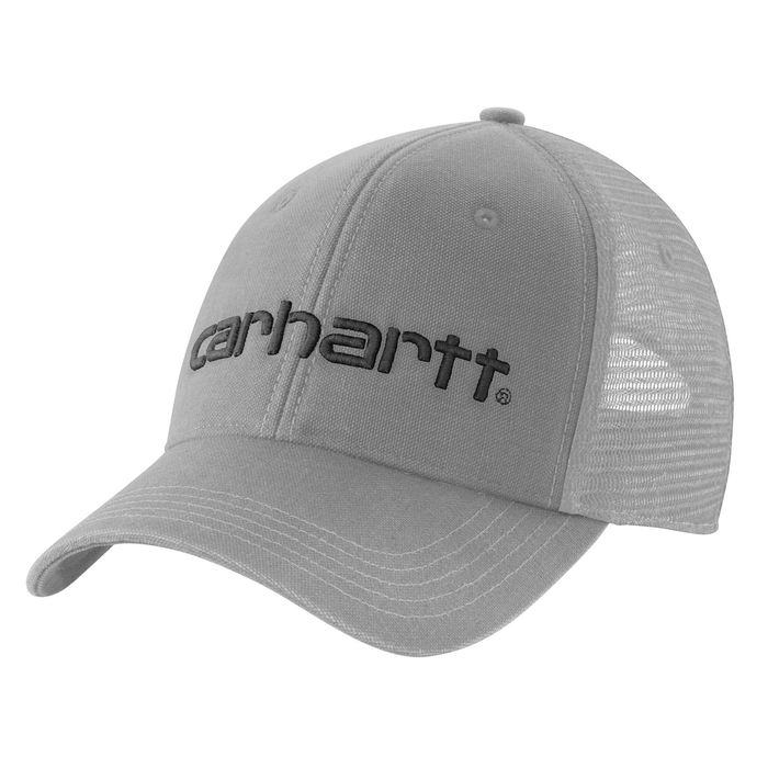 Canvas Mesh-Back Logo Graphic Cap - E58-Asphalt-Black | Carhartt 101195