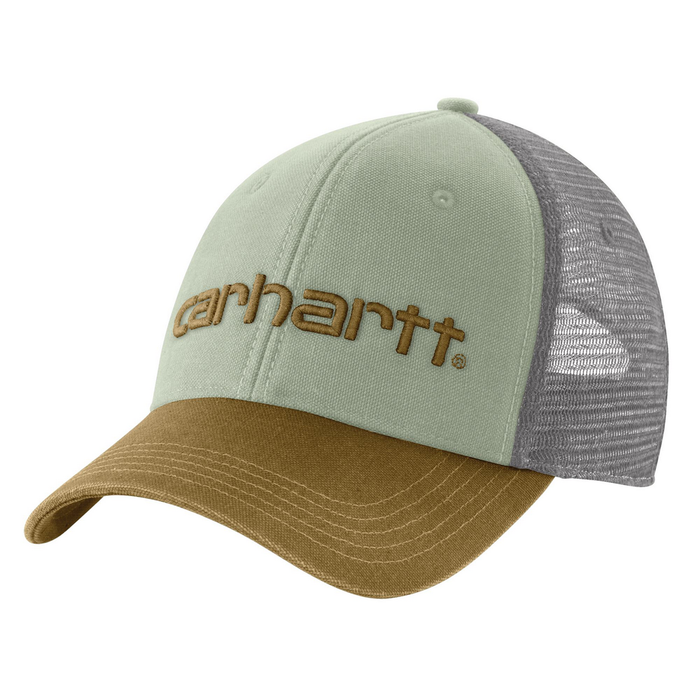 Canvas Mesh-Back Logo Graphic Cap - GI7-Sage | Carhartt 101195