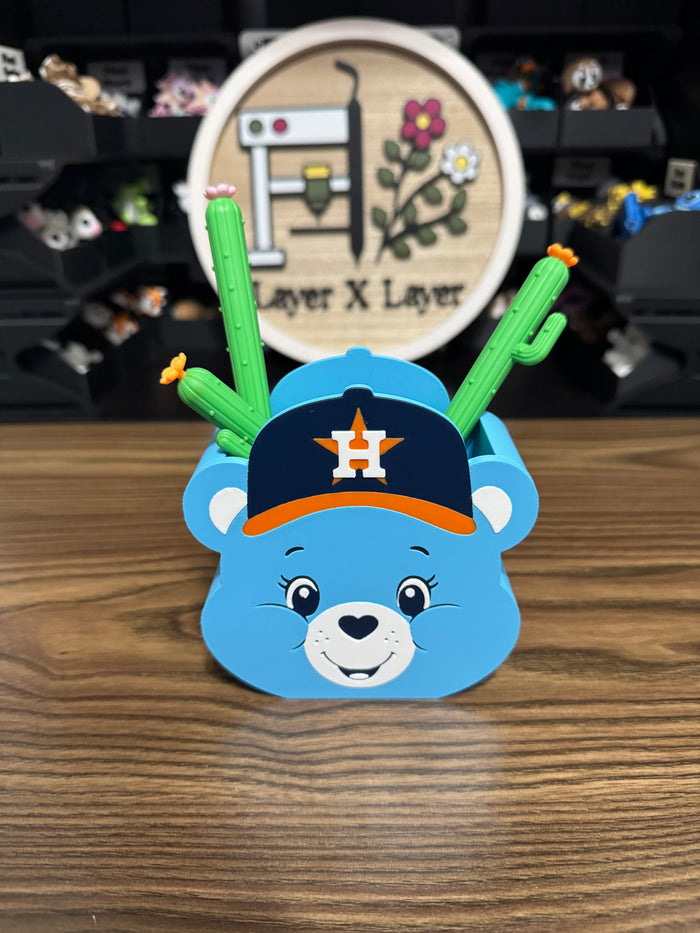 Care Bear Baseball Pen Holder