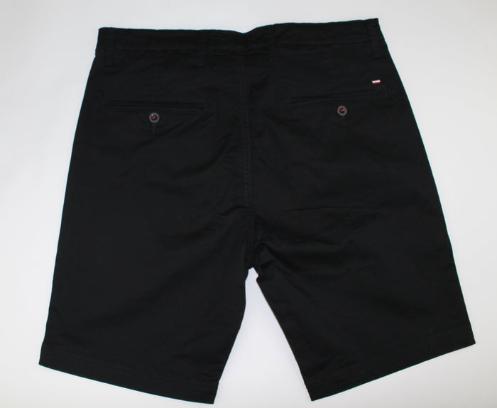 Cotton Stretch Shorts - Black