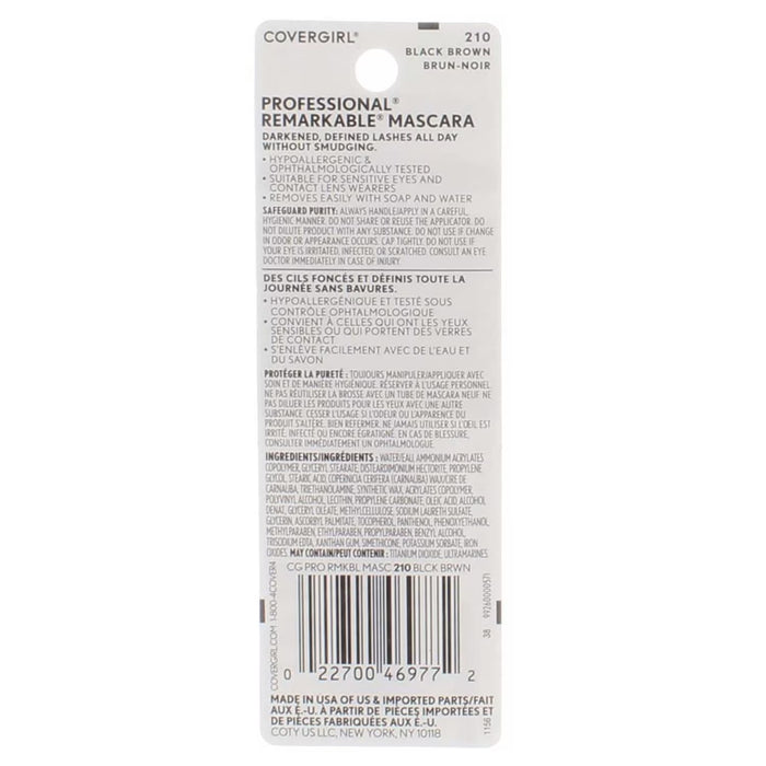COVERGIRL Professional Remarkable Mascara Black Brown - 72 Pack