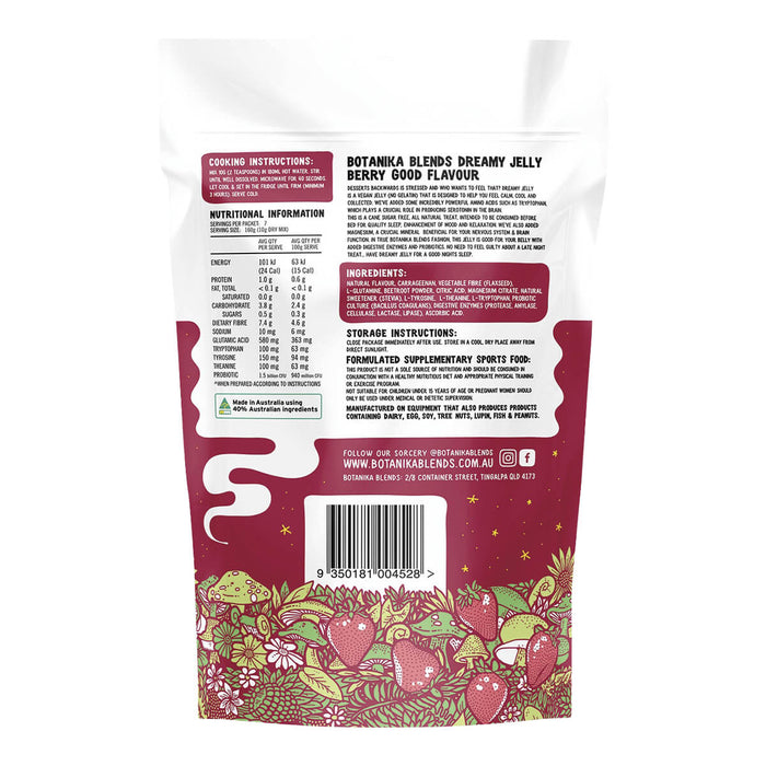 Back view of a product packaging with text, barcode, and colorful design elements.