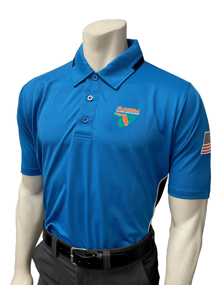 Florida (FHSAA) Smitty Bright Blue Softball Umpire Shirt