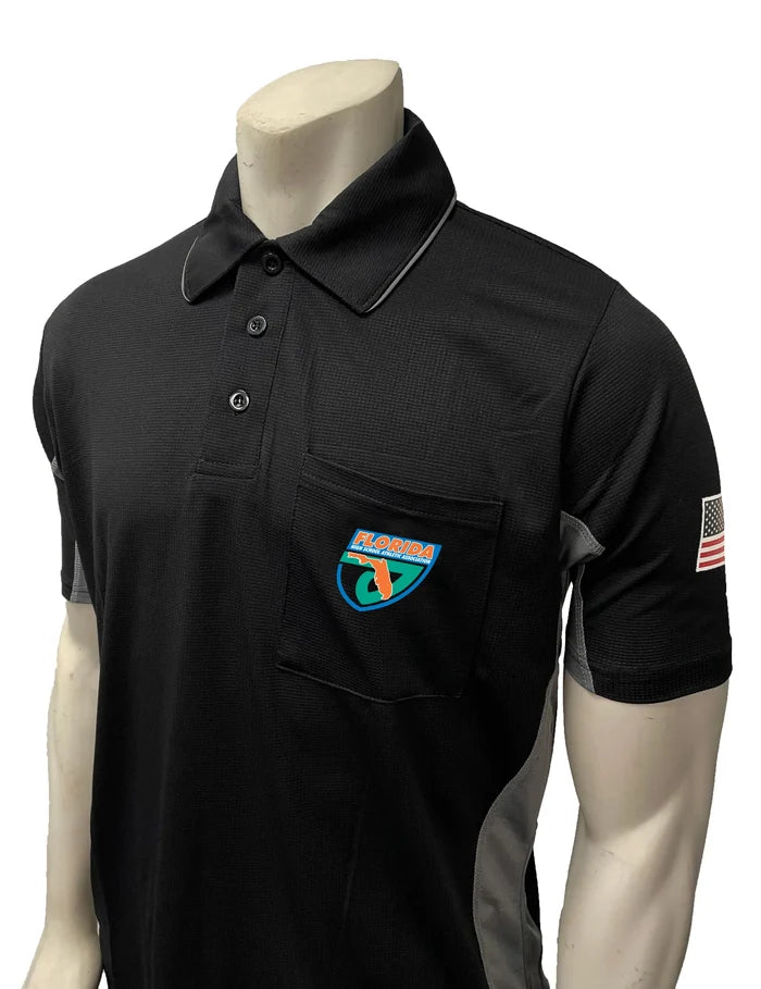 Florida (FHSAA) Smitty MLB Replica V2 Black Umpire Shirt