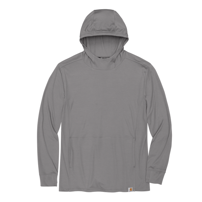 Force Sun Defender Lightweight Long-Sleeve Hooded T-Shirt - APH-Asphalt | Carhartt 106923