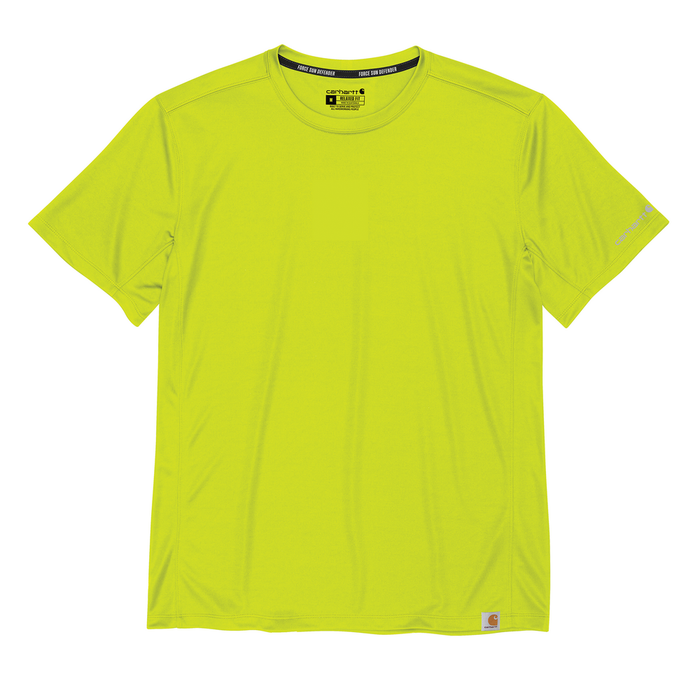 Force Sun Defender Lightweight Short-Sleeve T-Shirt - BLM-Brite Lime | Carhartt 106868