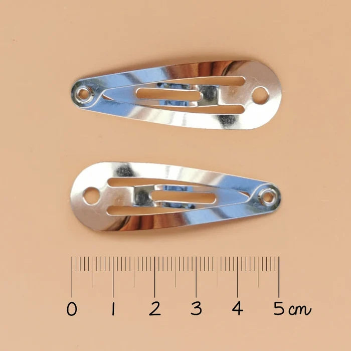 Luciole Et Petit Pois - Hair Clips - Leo - Set Of 2 - Dimensions