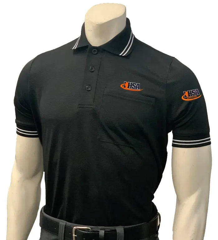 Illinois (IHSA) Smitty Body Flex Black Umpire Shirt