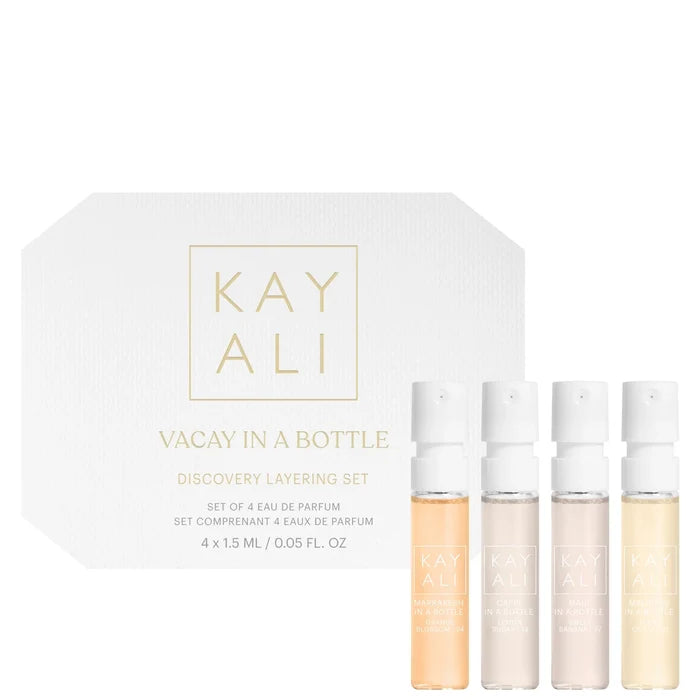 KAYALI Vacay in a Bottle Discovery 4 mini Set
