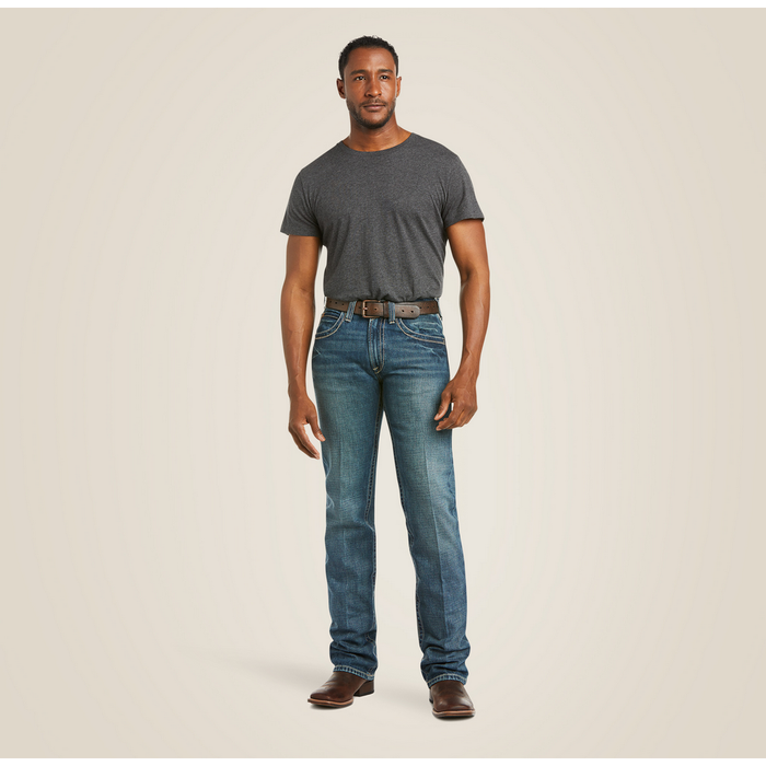 M5 Slim Boundary Stackable Straight Leg Jean - 400-Gulch | Ariat 10014010
