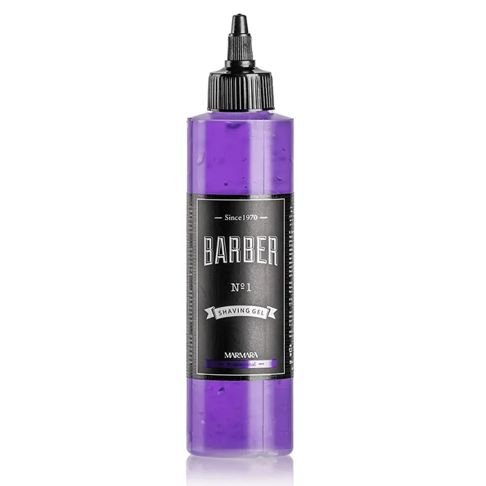 Marmara Barber Shaving Gel No1 (Purple) - 250ml 8.45oz - BUYBARBER.COM