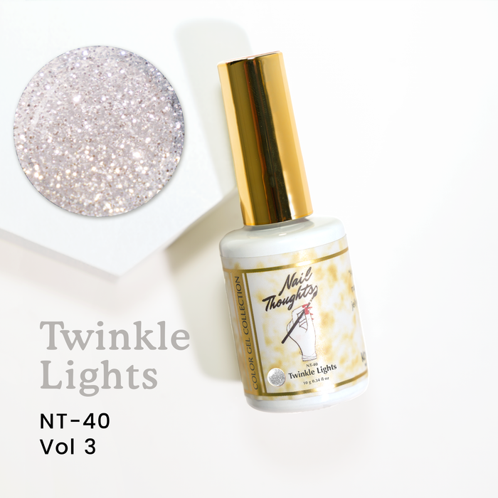 Nail Thoughts Gel Color - NT-40 Twinkle Lights
