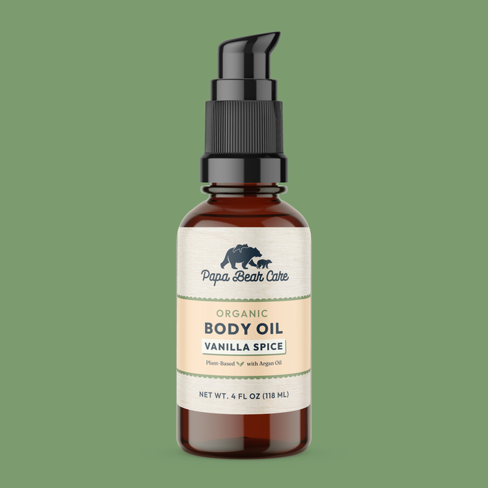 Organic Body Oil - Papa Bear Care