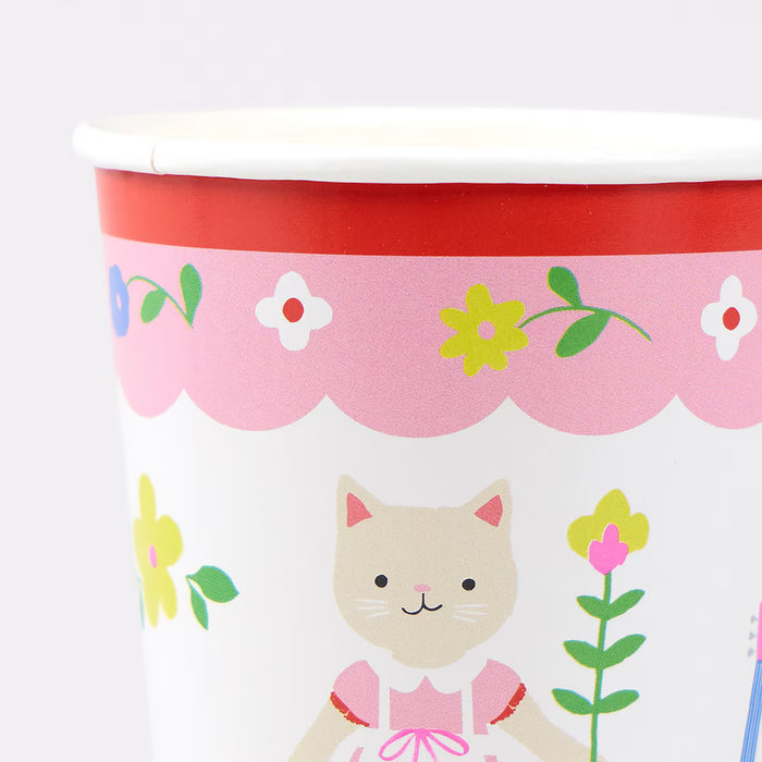 Meri Meri - Paper Cup - Kitten Club - Details