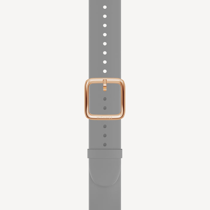 Premium Sport Fluoroelastomer Wristband Grey