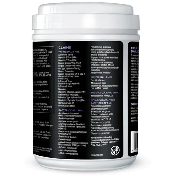 PREvention One-Step Disinfectant Cleaner Wipes Canister-BASICS, Prep Products-Gel Essentialz-Gel Essentialz