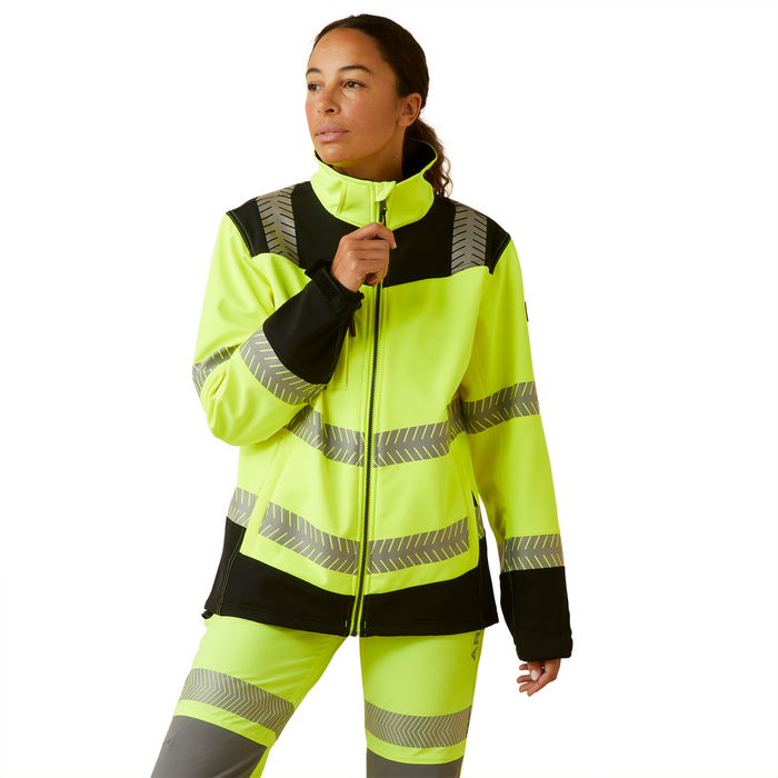 Rebar Hi-Vis Softshell Jacket - 700-Hi-Vis Yellow | Ariat 10046381