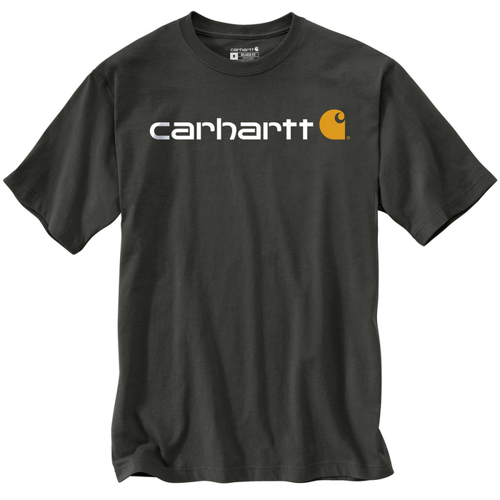 Relaxed Fit Heavyweight Short-Sleeve Logo Graphic T-Shirt - 306-Peat | Carhartt 103361