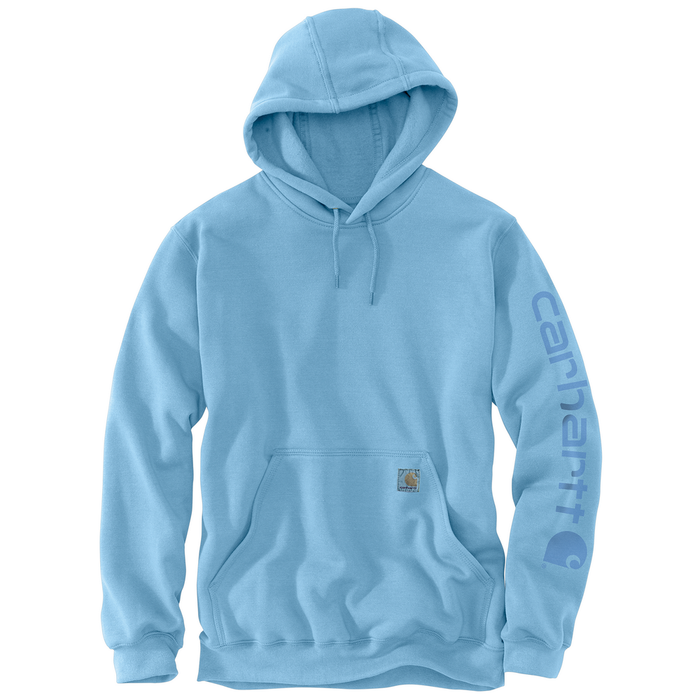 Relaxed Fit Midweight Garment Dyed French Terry Graphic Sweatshirt - HL6-Fresh Water | Carhartt 106253
