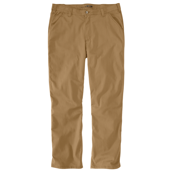 Rugged Flex Loose Fit Canvas Work Pant - 918-Hickory | Carhartt 106948