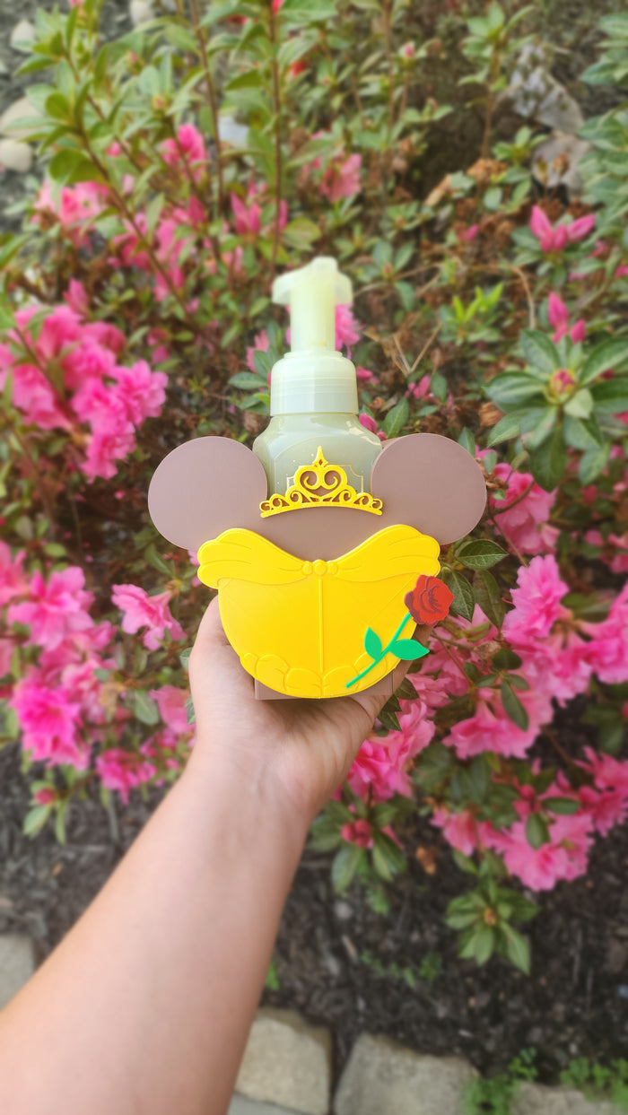 *STL /3MF FILE ONLY* Princess Foam Bath & Body Foam Soap Holder Digital File