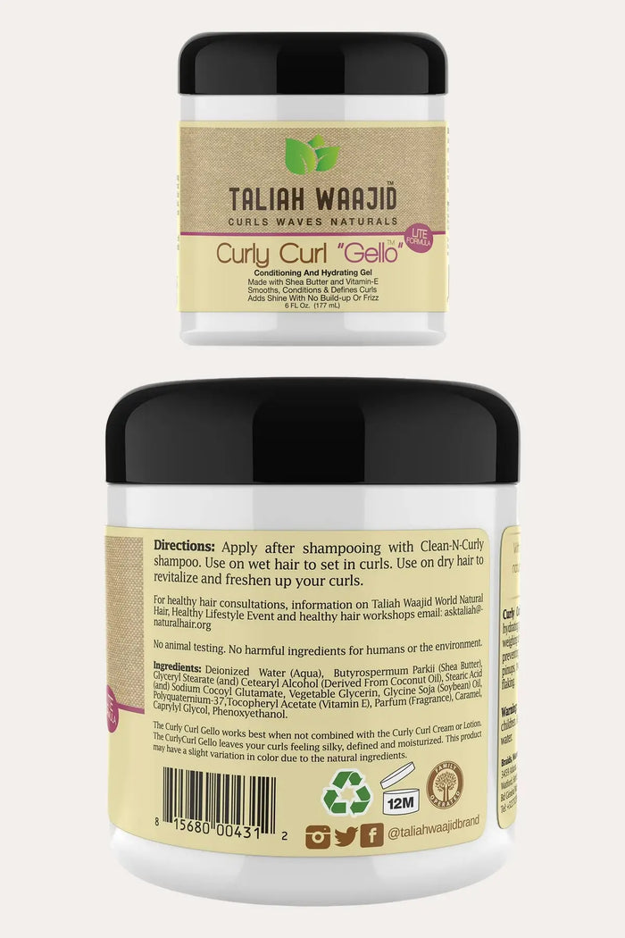 TALIAH WAAJID CURLY CURL GELLO 6oz TALIAH WAAJID