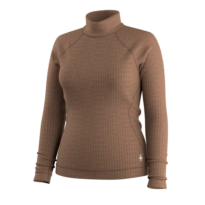 Women's Thermal Merino Rib Turtleneck