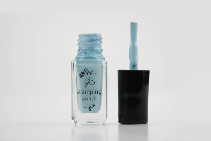 #076 Morning Dew | Clear Jelly Stamping Polish