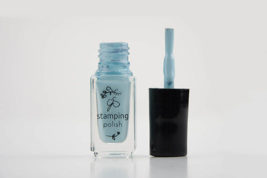 #076 Morning Dew | Clear Jelly Stamping Polish