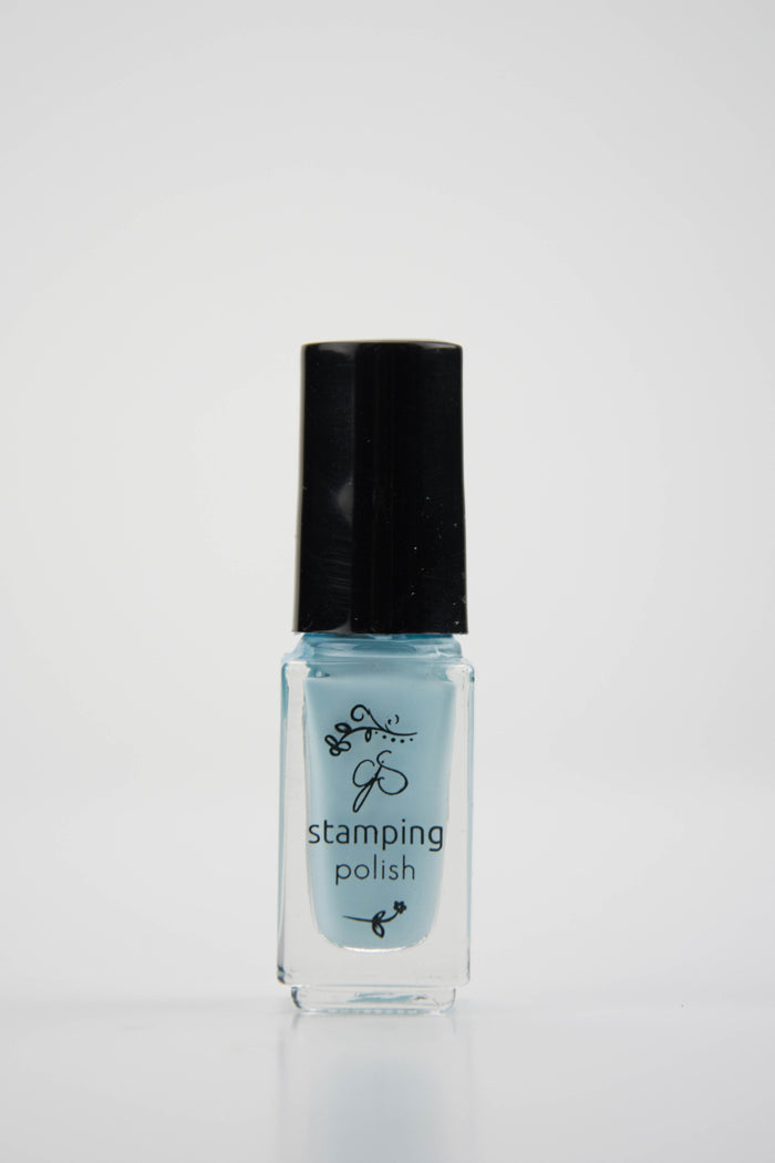 #076 Morning Dew | Clear Jelly Stamping Polish