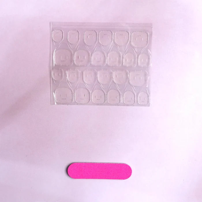 10PCS S/M/L red cat eye short square fake nailsart set with removable fake nails for festivals
