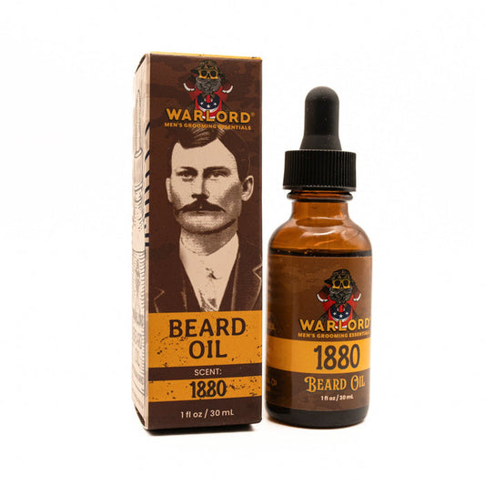 1880 Beard Oil - Warlord - Men's Grooming Essentials