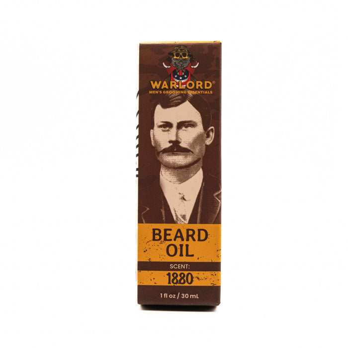 1880 Beard Oil - Warlord - Men's Grooming Essentials