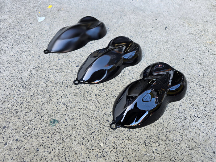 2K Jet Black Automotive Paint Kit 10L