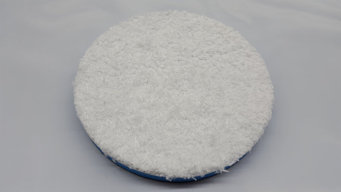 5'' Inch SM Arnold Blue Microfiber Finishing / Polishing Pads - 1 Pack 43-215