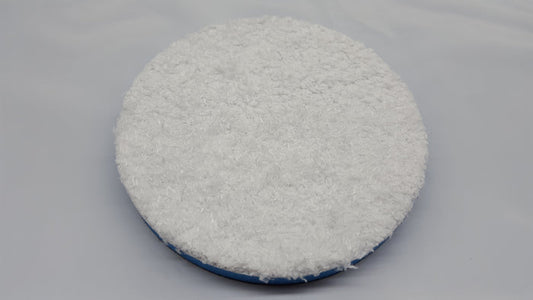 5'' Inch SM Arnold Blue Microfiber Finishing / Polishing Pads - 1 Pack 43-215