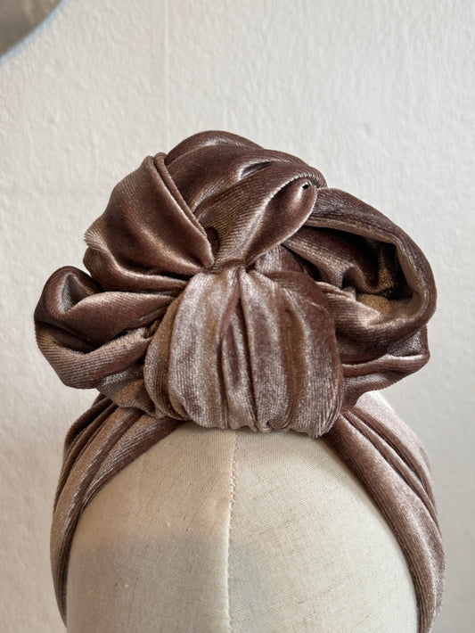 Vintage style handmade velvet headband
