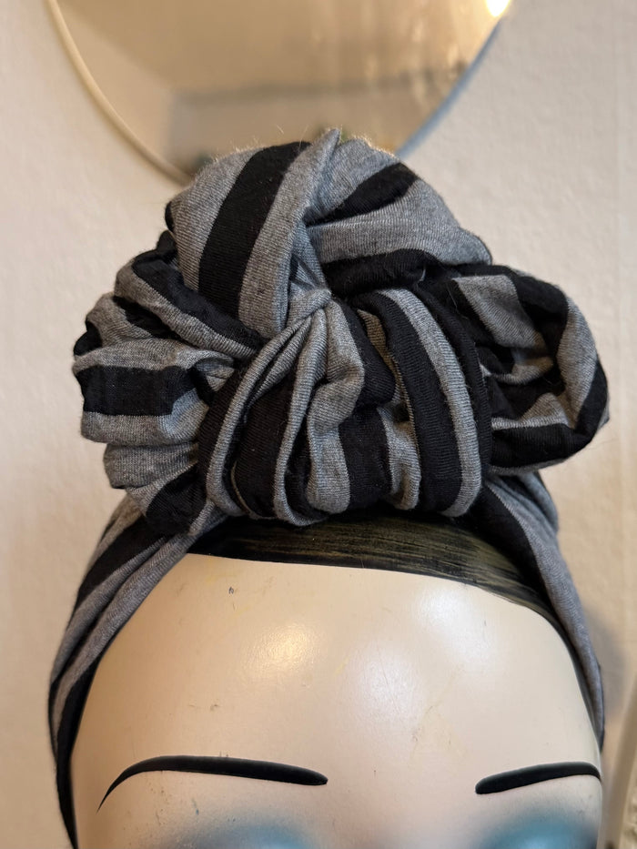 striped gothic headband