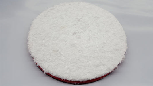 6'' Inch SM Arnold Red Microfiber Buffing / Cutting Pads 43206