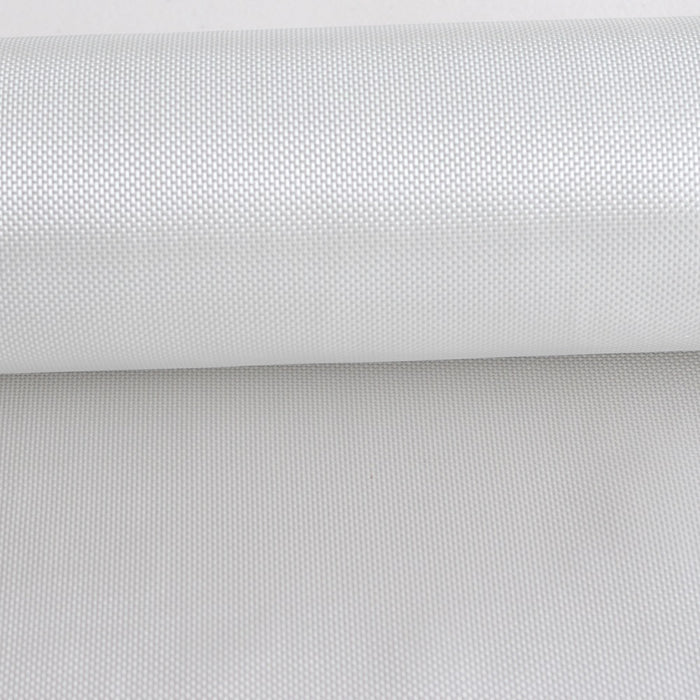 Six ounce fiberglass cloth plain weave rolled.