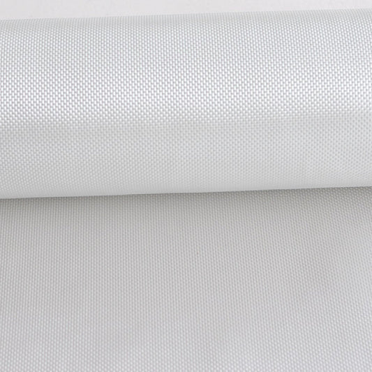 Six ounce fiberglass cloth plain weave rolled.