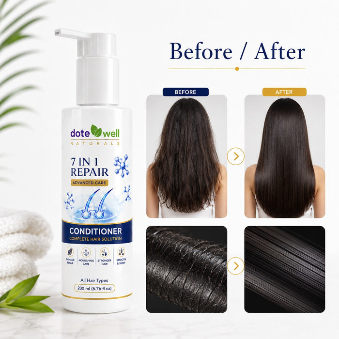 7 in 1 Repair Conditioner for Deep Nourishment & Damage Repair | Frizz Control for Dry & Damaged Hair | 200ml