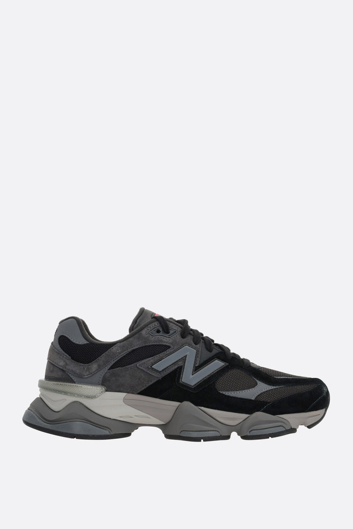 9060 sneakers in suede and mesh