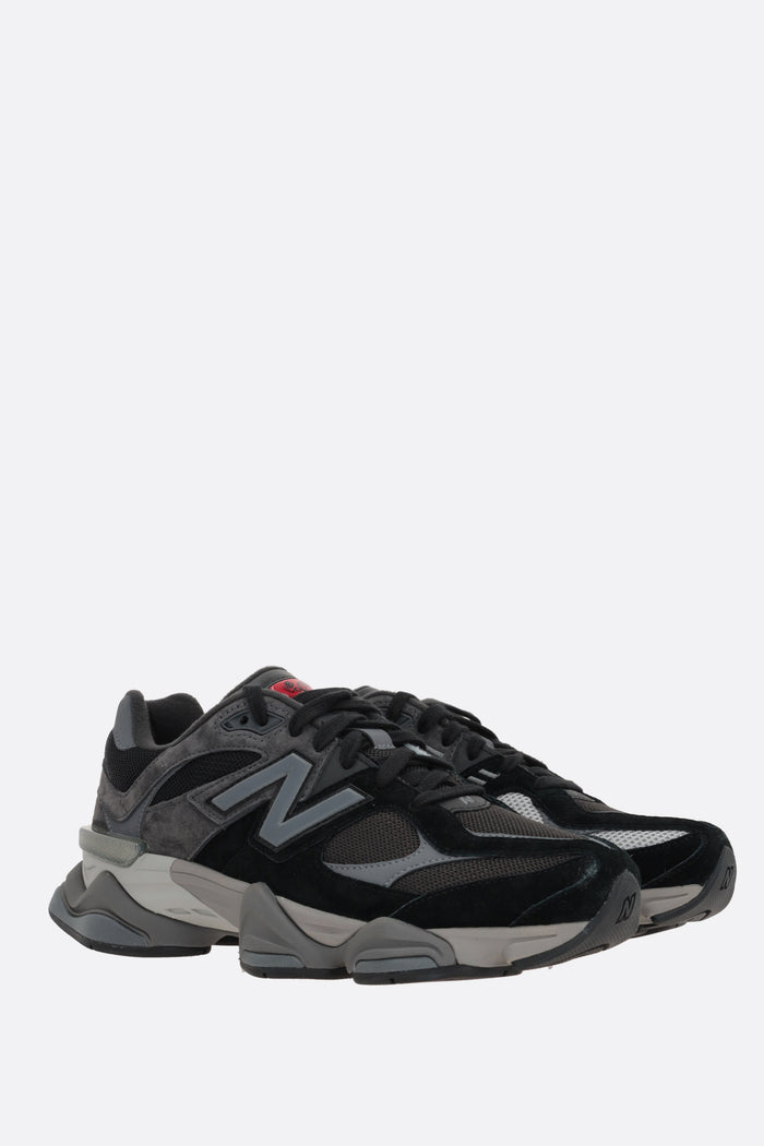 9060 sneakers in suede and mesh