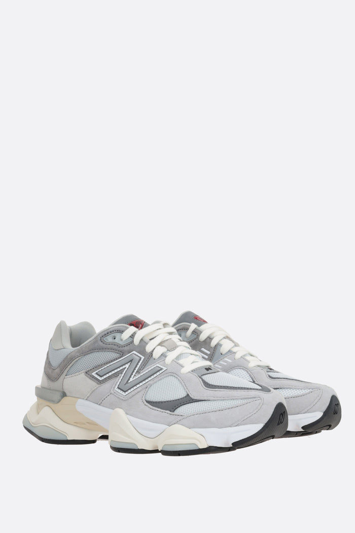 9060 sneakers in suede and mesh