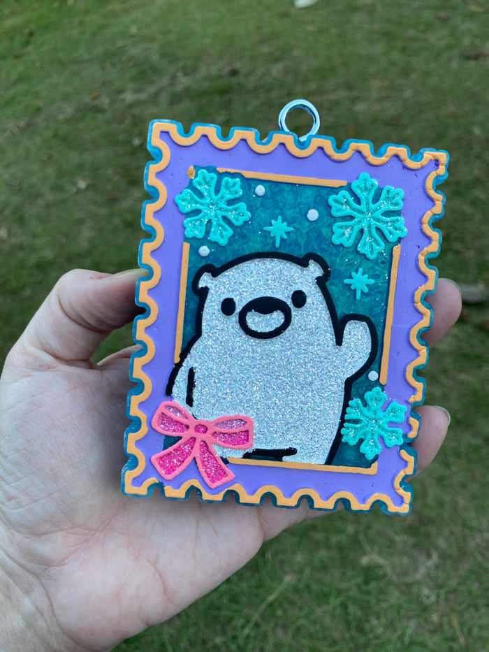Polar Bear Stamp Freshie